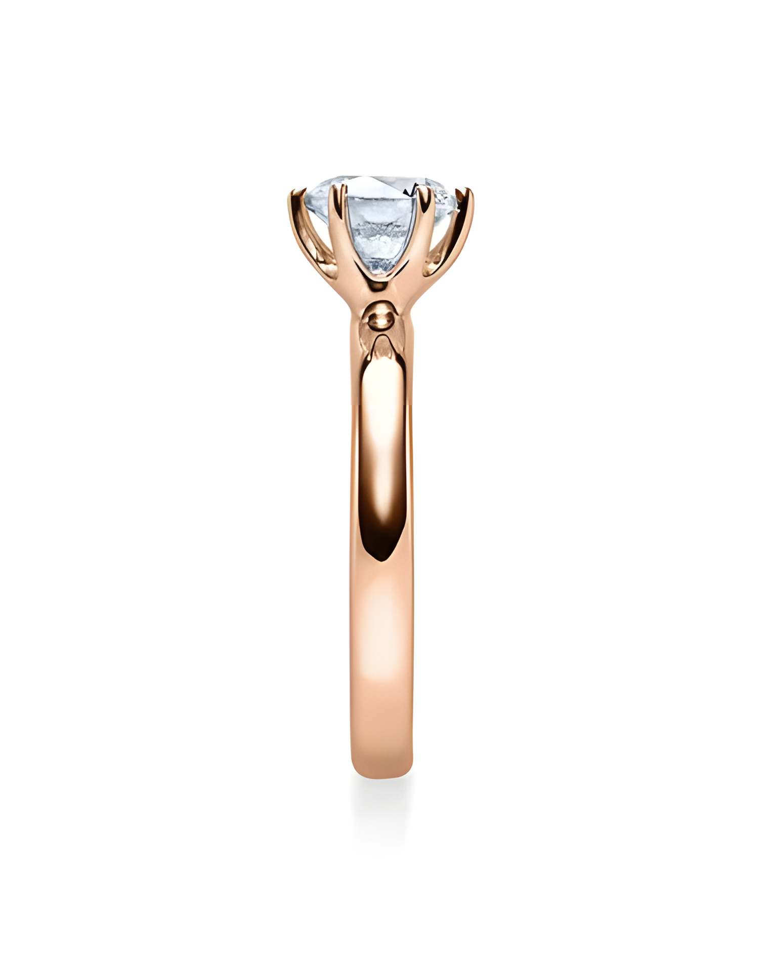 Anillo de compromiso en oro blanco barato de la mejor calidad alemana