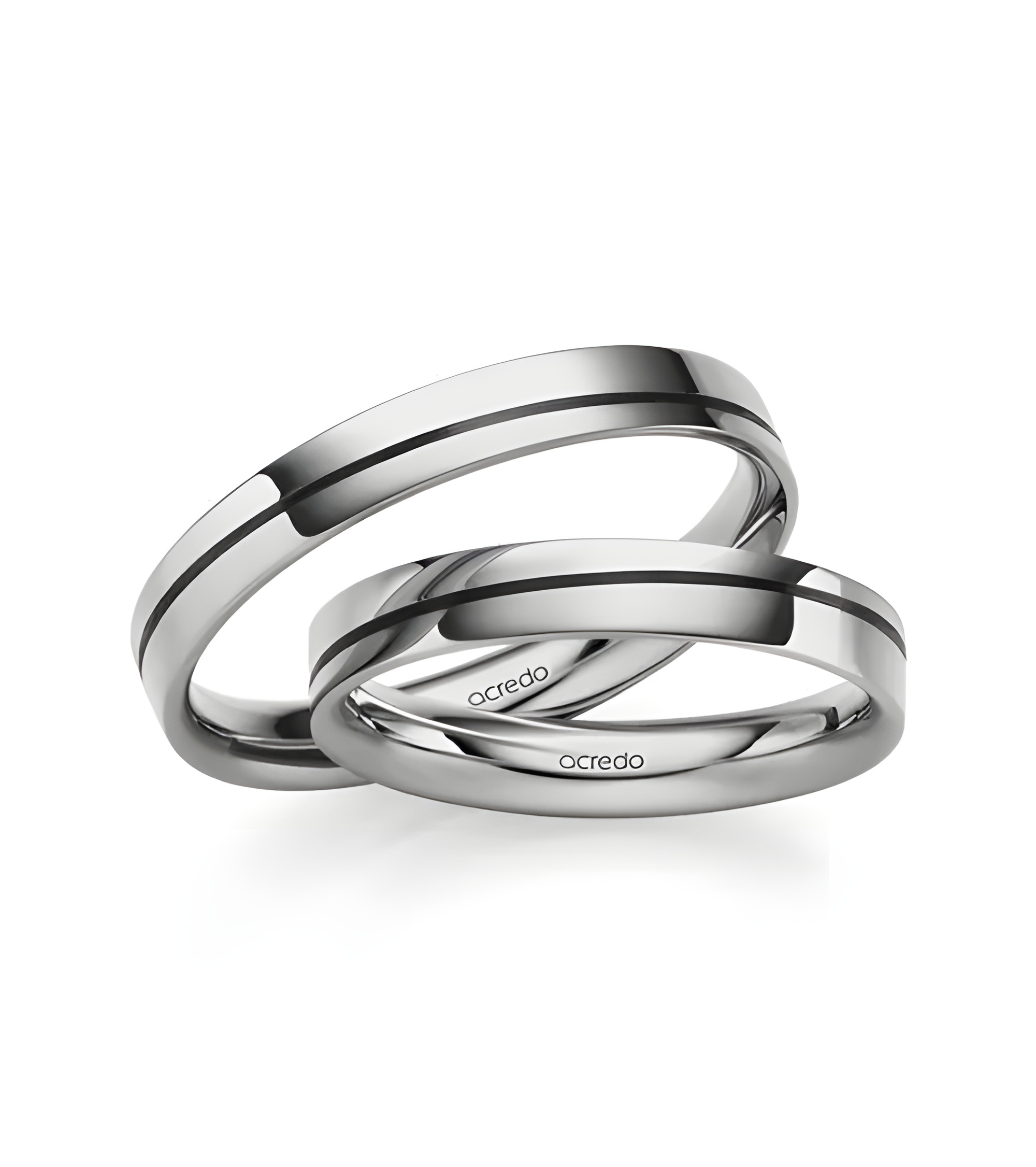 Exclusivas alianzas de boda de oro amarillo y negro