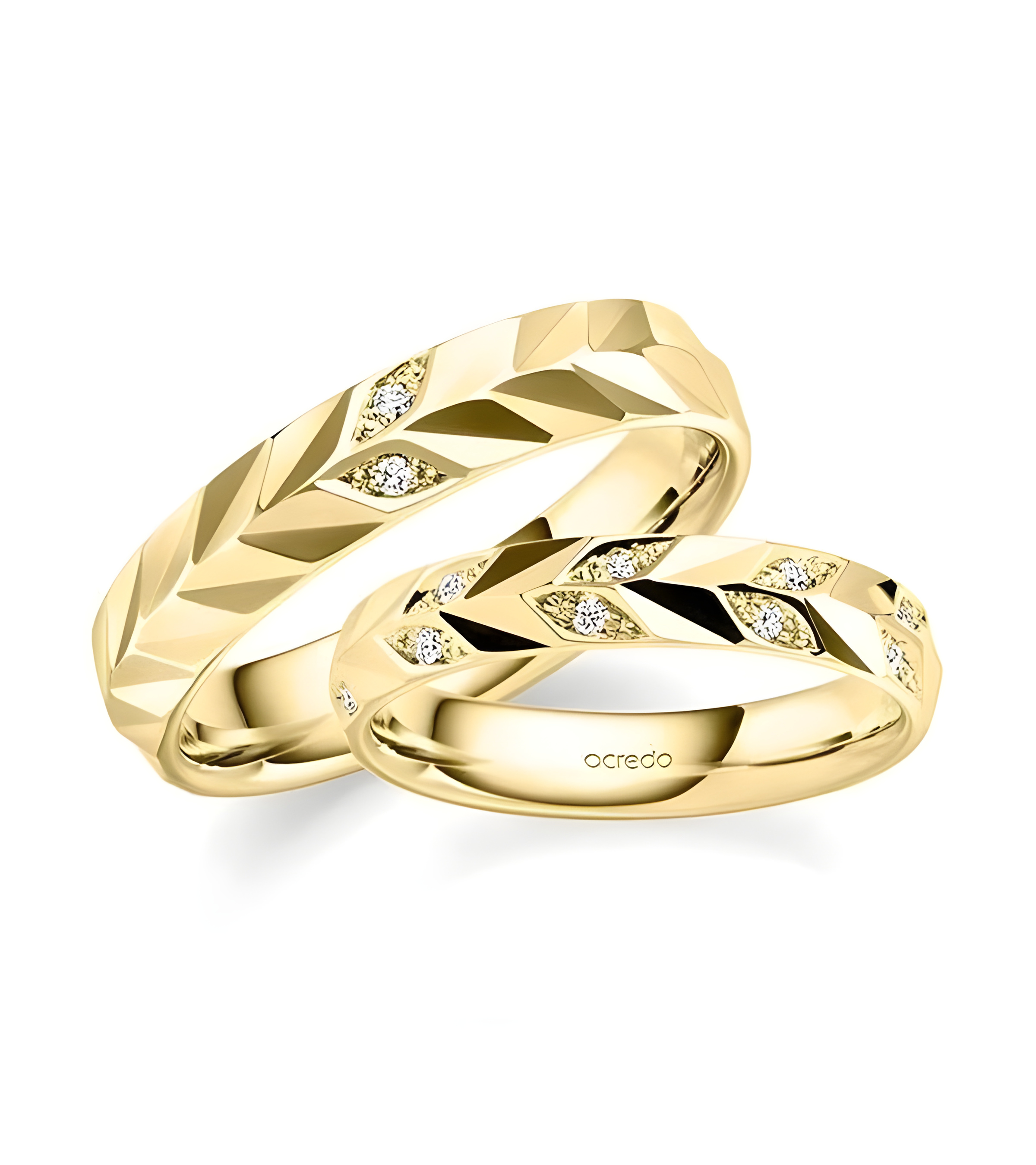 Alianzas originales de boda de oro amarillo en Gerona | Staring