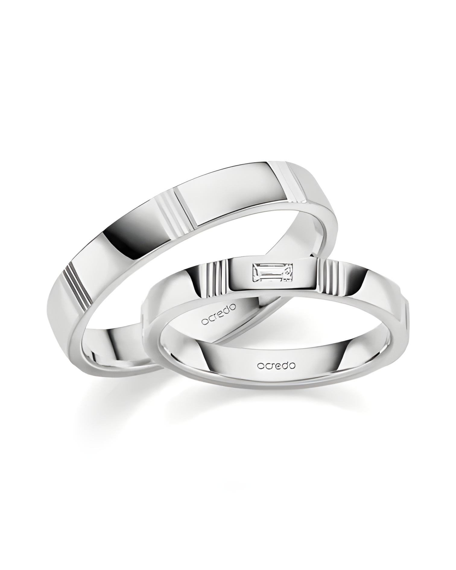 Alianzas de boda de platino económicas en Santiago | Staring