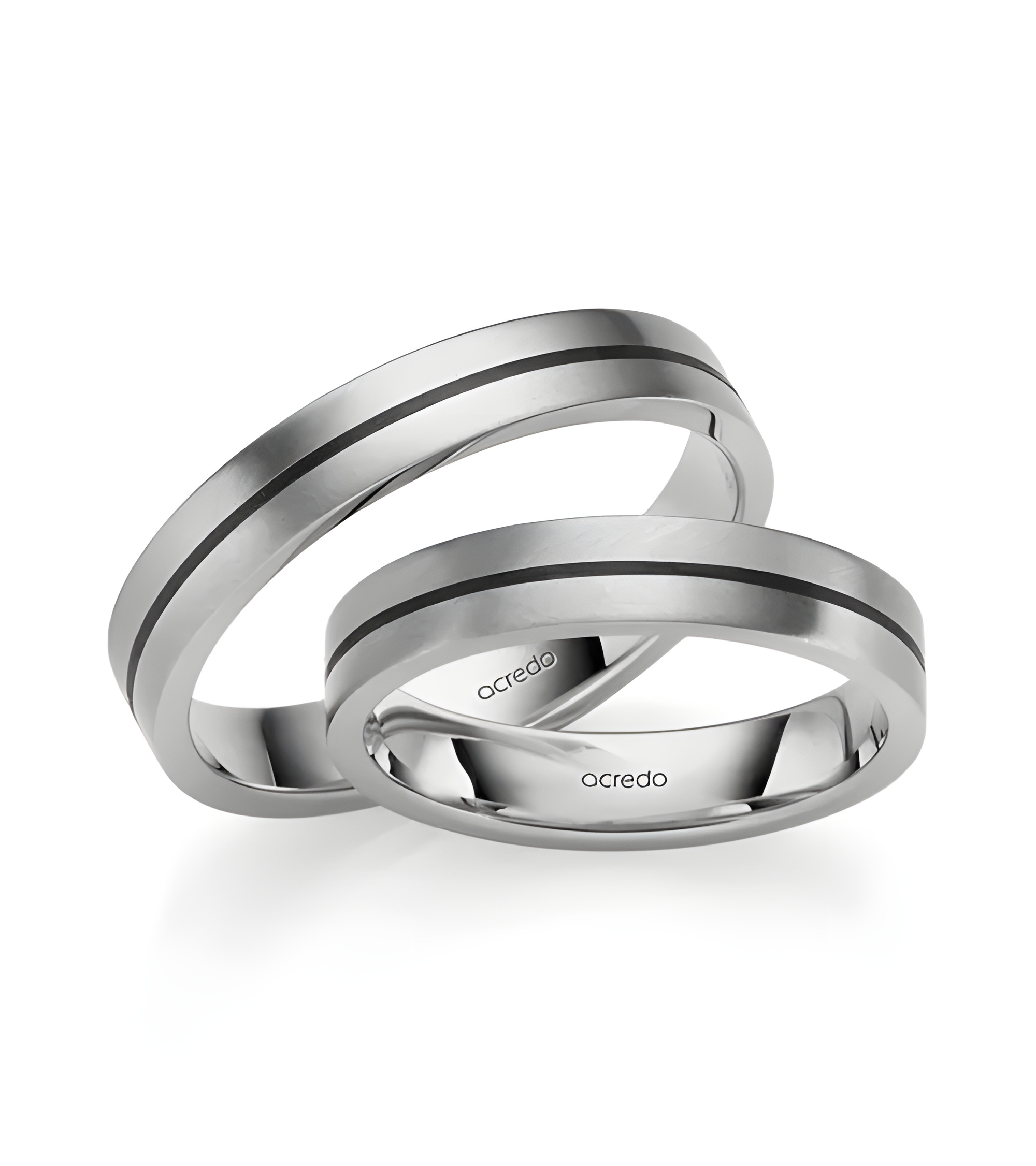 Exclusivas alianzas de boda de oro amarillo y negro