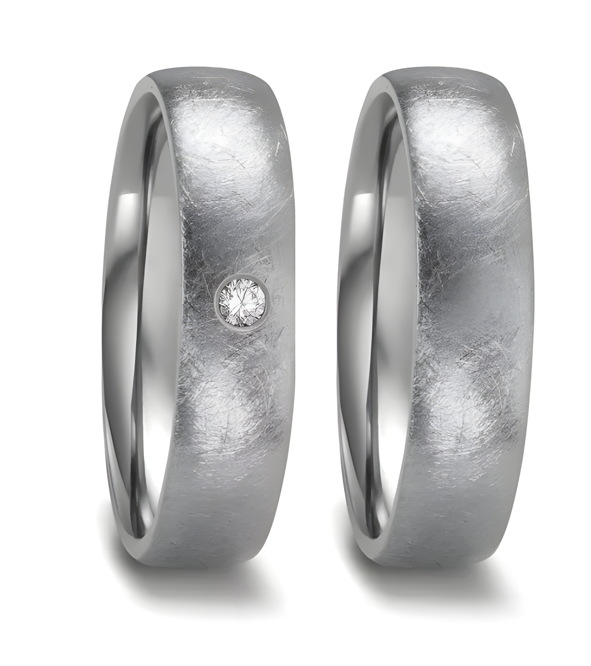 Modern Zirconium Wedding Rings in Extremadura | Staring