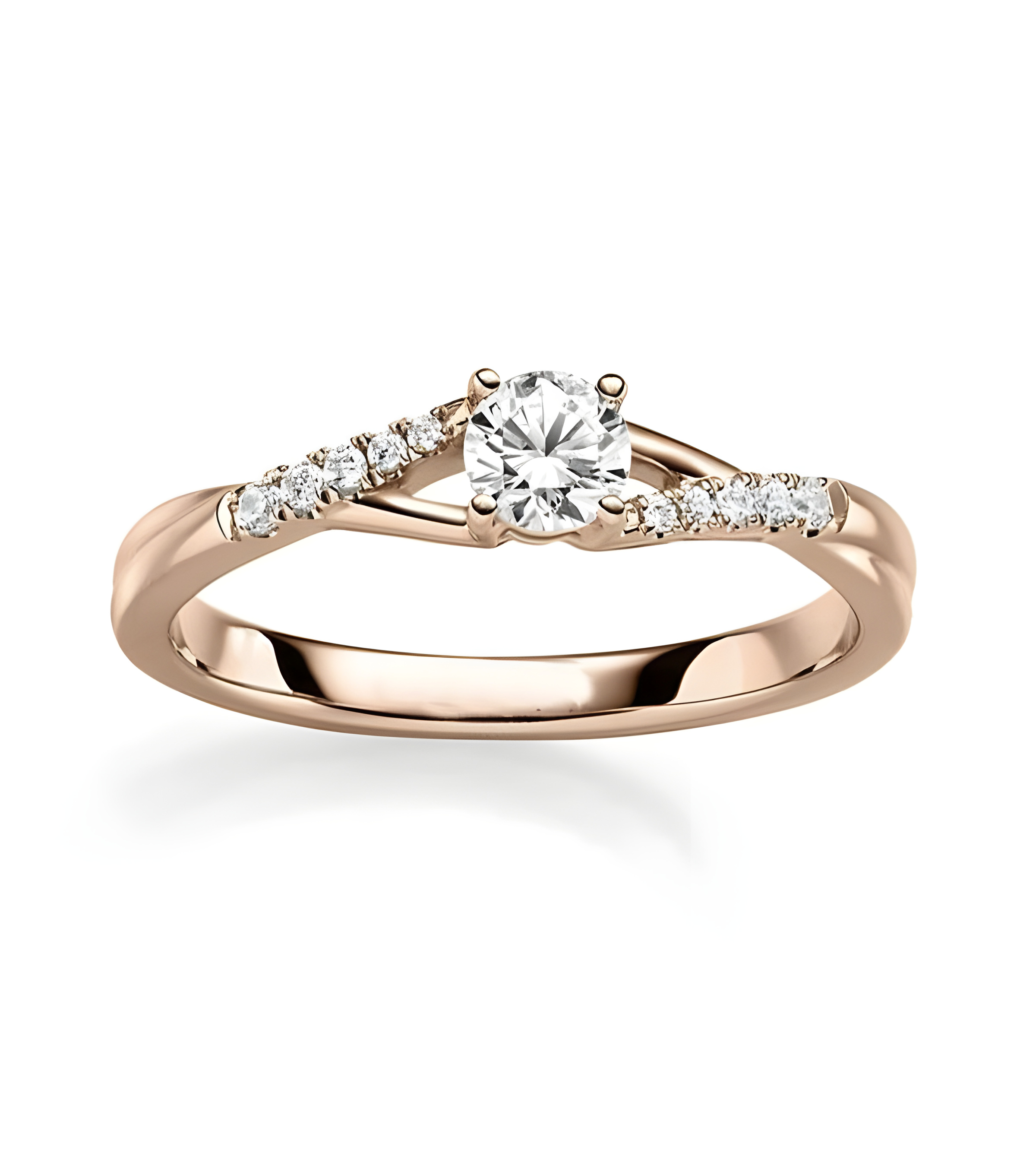 Anillos de compromiso en oro amarillo en Alicante | Staring