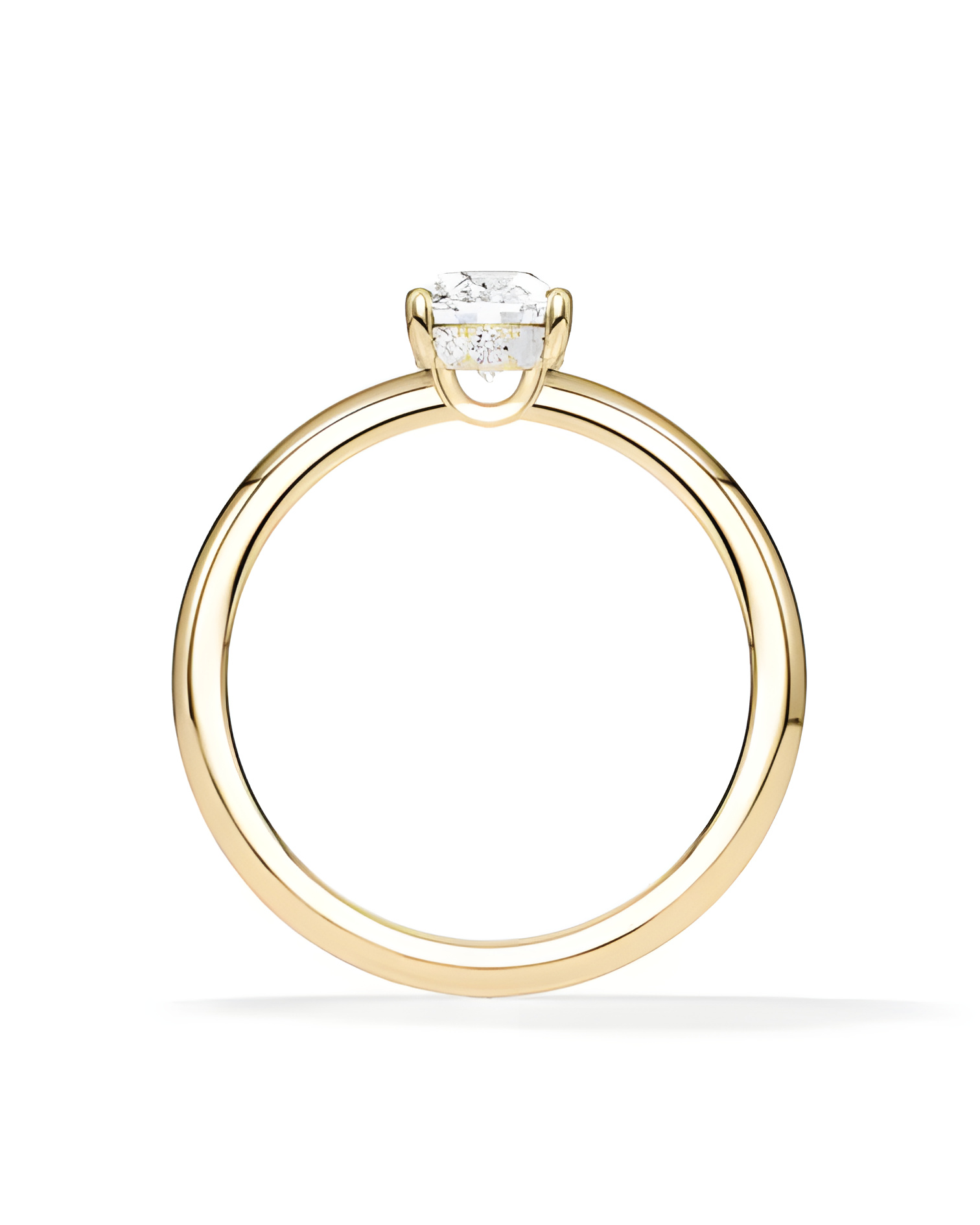 Lab-grown diamond solitaire engagement rings | Staring