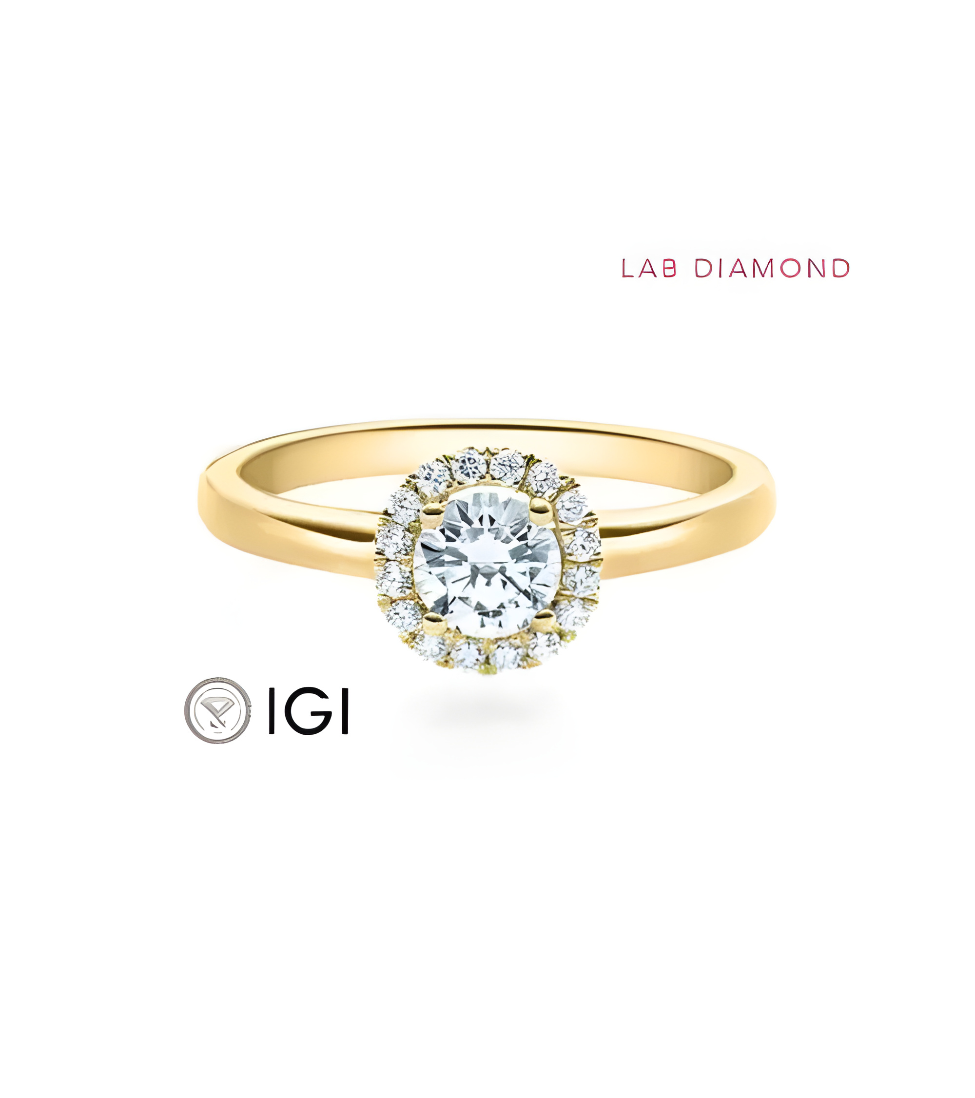 Anillo de compromiso con diamante de laboratorio en Madrid | Staring