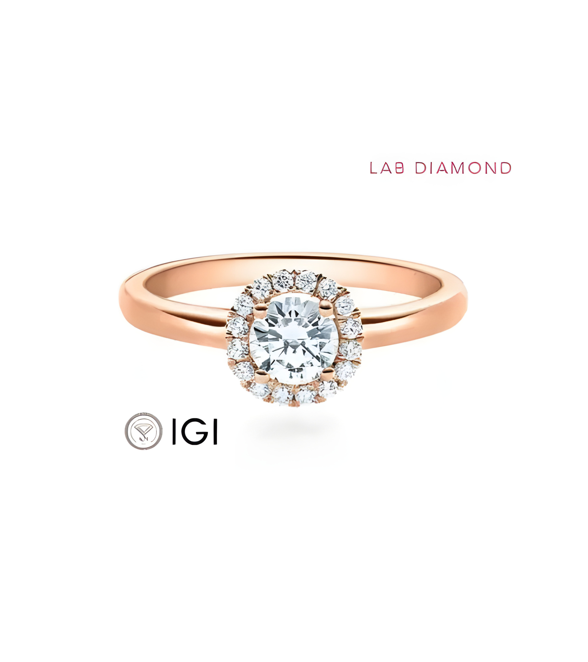 Anillo de compromiso con diamante de laboratorio en Madrid | Staring