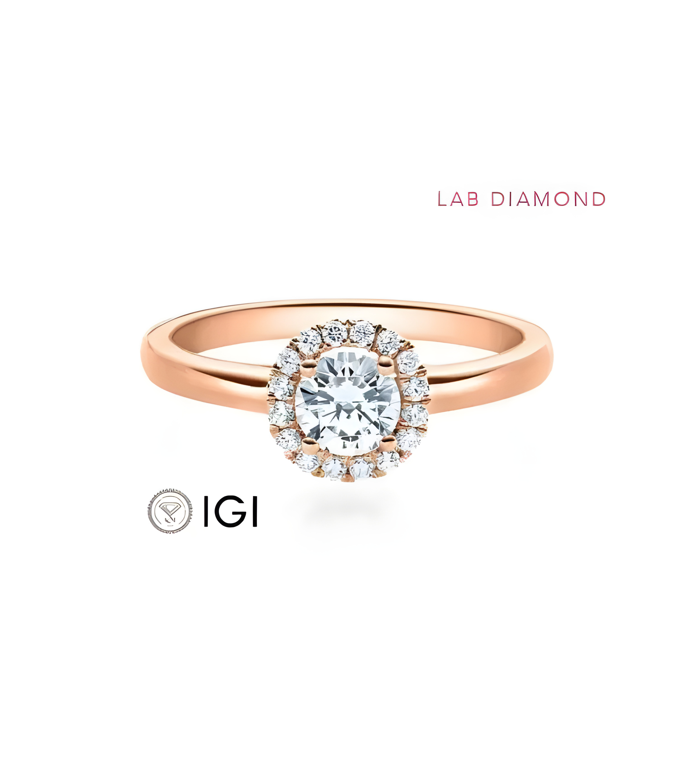 Anillo de compromiso con diamante de laboratorio en La Coruña | Staring