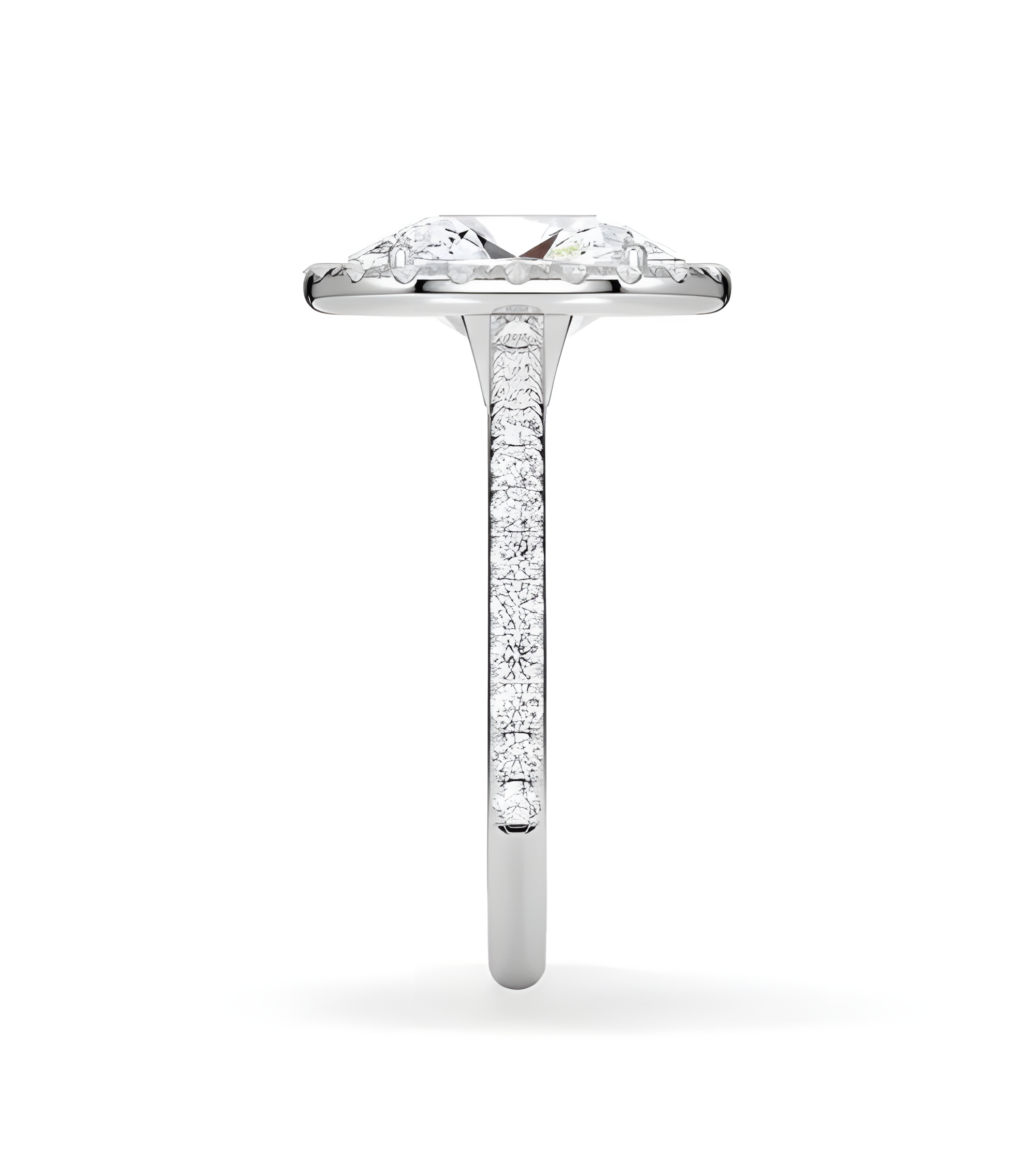 Halo engagement rings with lab-grown diamonds | Staring