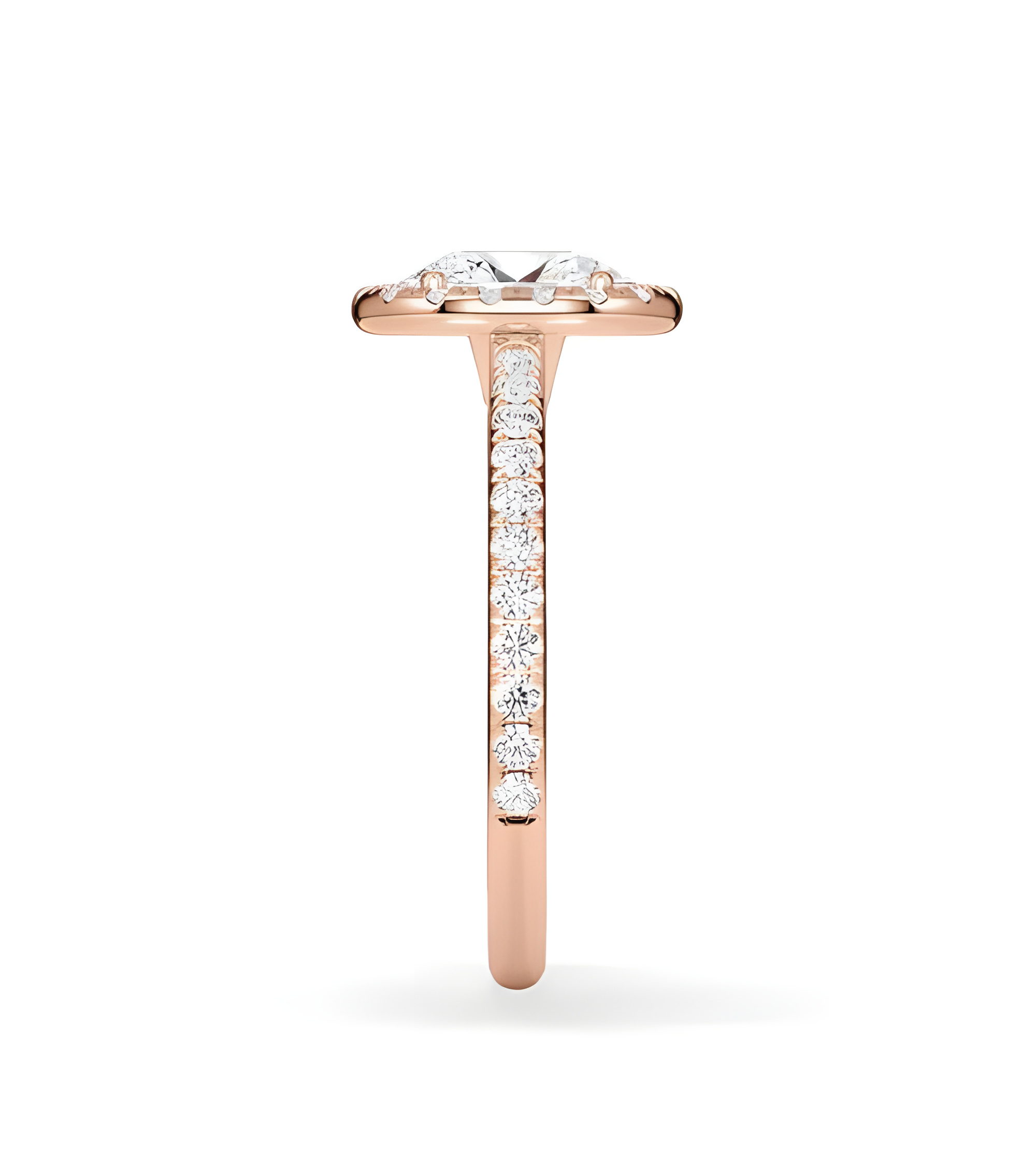 Anillos de pedida combinados con diamantes sintéticos | Staring