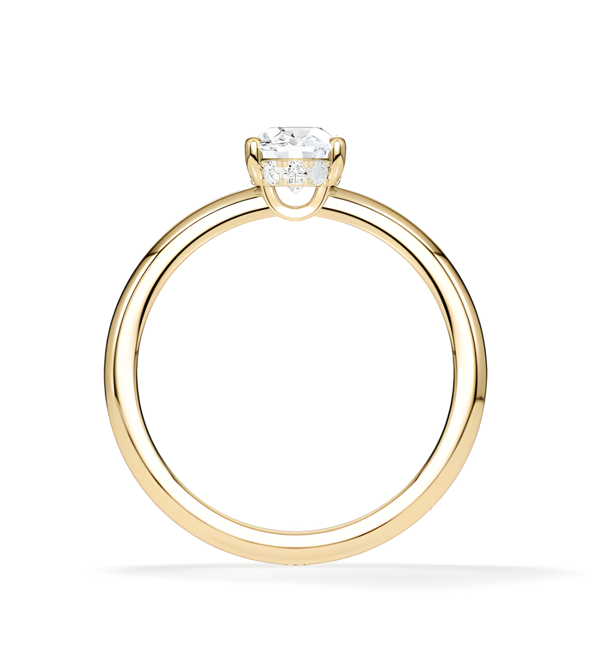 Lab-grown diamond solitaire engagement rings | Staring