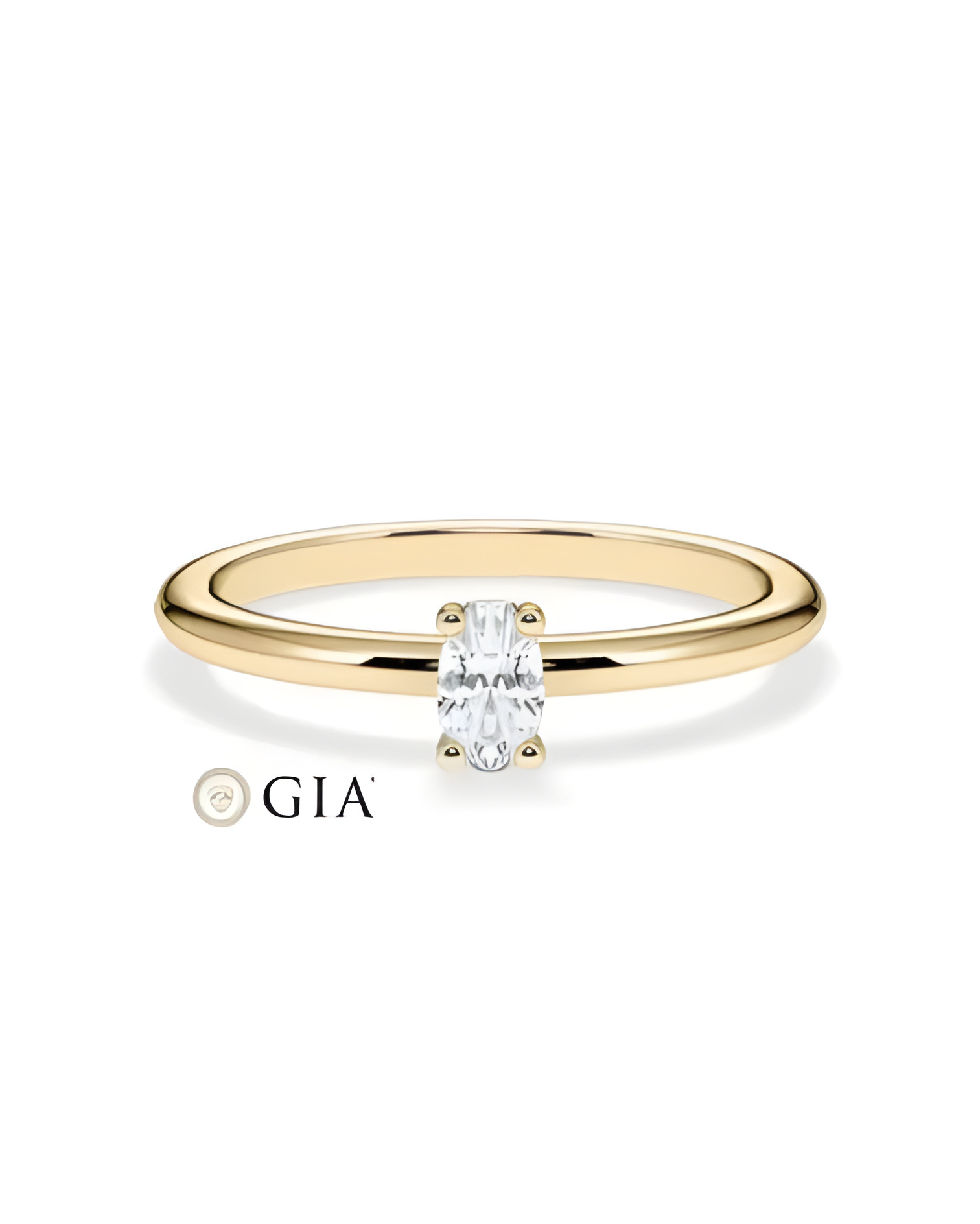 Lab-grown diamond solitaire engagement rings | Staring