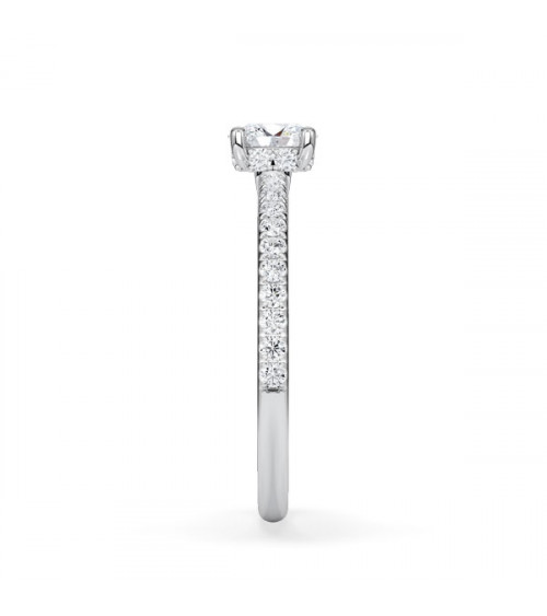 Anillos de compromiso con diamantes naturales certificados | Staring