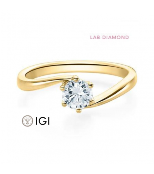 Anillo de pedida con diamante artificial en Tenerife | Staring