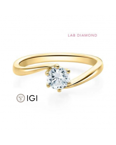 Anillo de pedida con diamante artificial en Tenerife | Staring