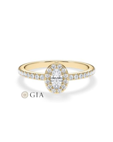 Engagement rings combined with natural diamonds | Staring