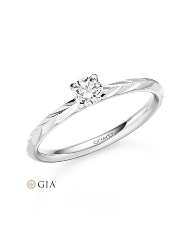 Exclusive Platinum 950 engagement ring for the proposal | Staring