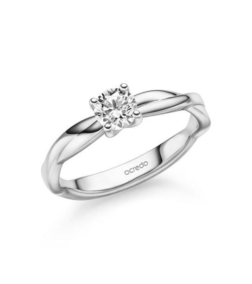 Exclusive Platinum 950 engagement ring for the proposal | Staring