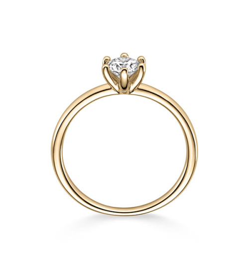 Yellow gold engagement rings in Tenerife | Staring