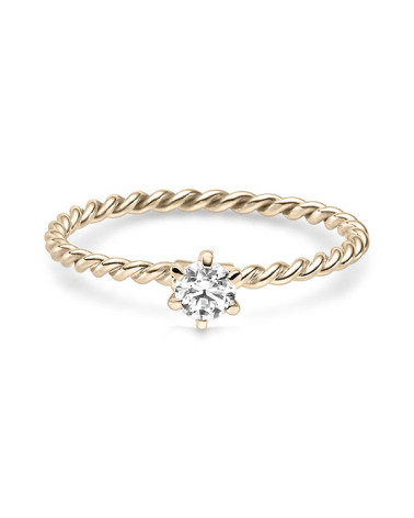 New exclusive collection of pink gold engagement rings  | Staring