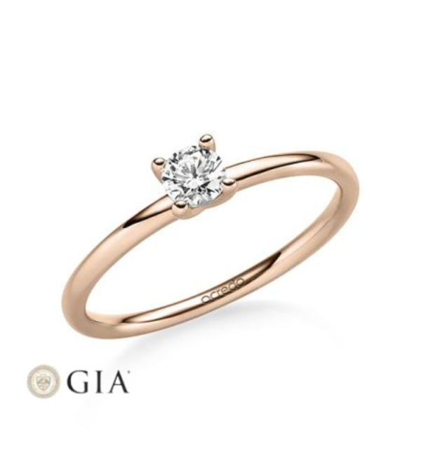 Anillos de compromiso en La Rioja de oro rosa | Staring