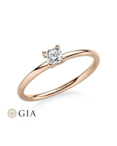 Pink gold engagement rings in The Netherlands | Staring