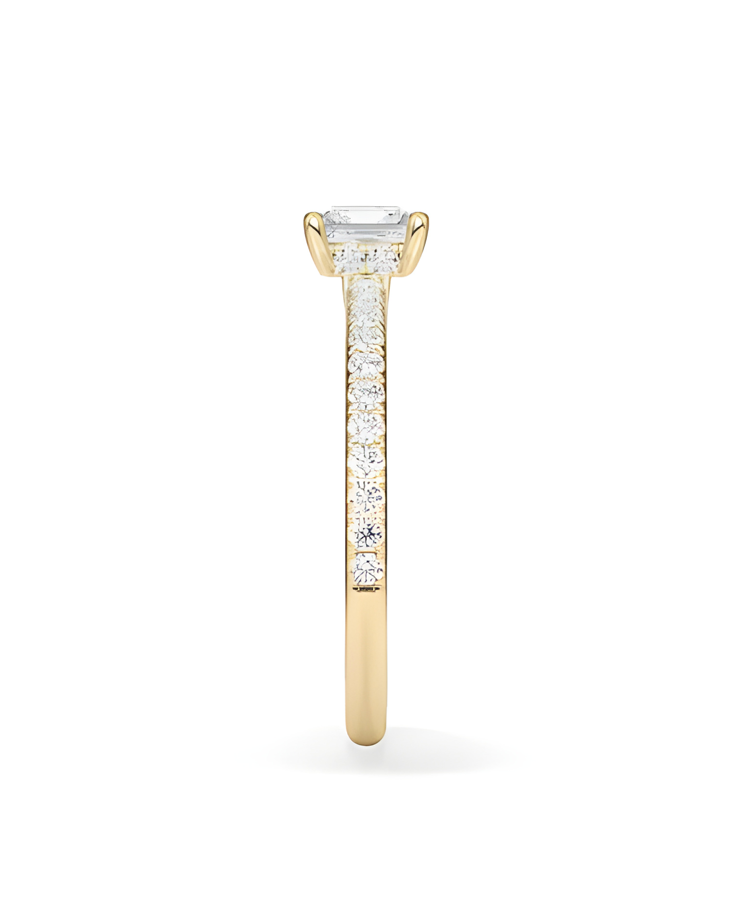 Pavé engagement rings with ethical lab-grown diamonds | Staring