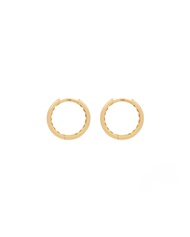 Arracades d'or de 18 quirats amb tancament clic | Staring