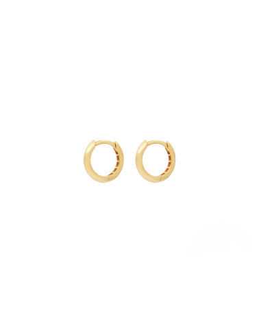 Criollas de oro de 18 quilates ovaladas | Staring