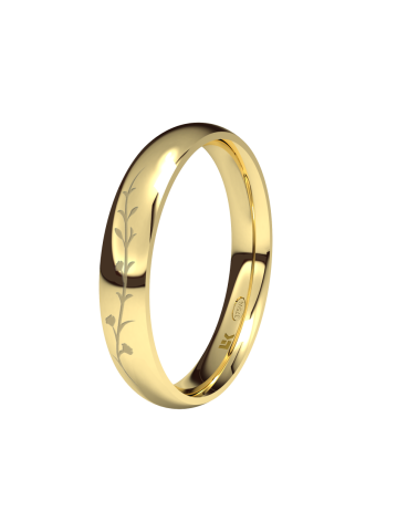 Alianzas con detalles elegantes oro amarillo mejor precio | Staring