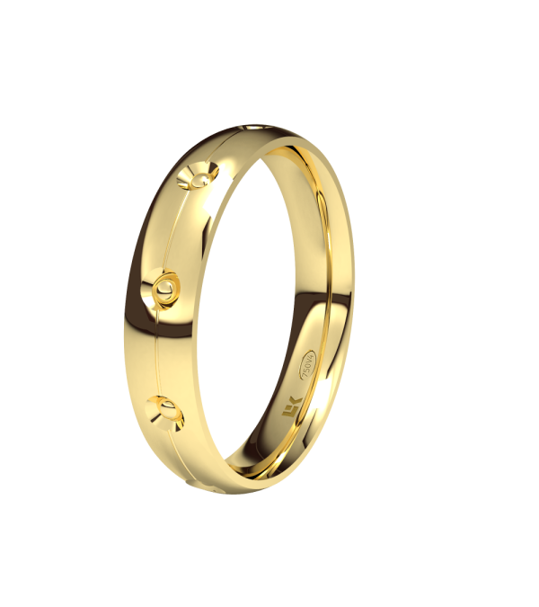 Alianzas con acabados especiales en oro de 9 y 18k | Staring